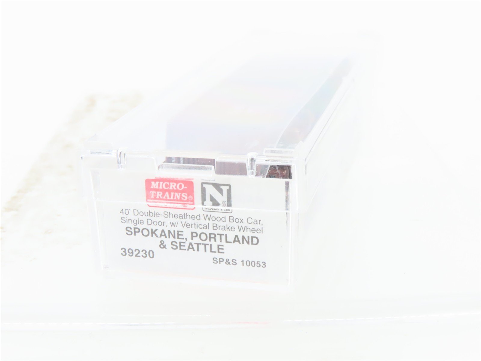 N Micro-Trains MTL 39230 SP&S Spokane Portland & Seattle 40' Box Car #10053