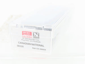 N Micro-Trains MTL 38330 CN Canadian National SuperTherm 50' Box Car #289004