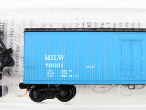 N Scale Micro-Trains MTL 47360 MILW Milwaukee Road 40' Wood Reefer #79031