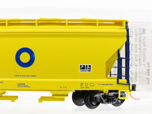 N Scale Micro-Trains MTL 92140 BCAX Blue Circle Cement 2-Bay Covered Hopper #5
