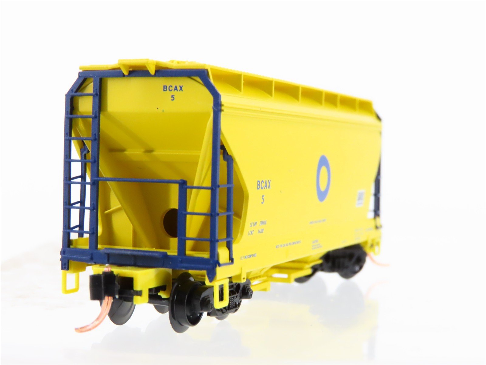 N Scale Micro-Trains MTL 92140 BCAX Blue Circle Cement 2-Bay Covered Hopper #5