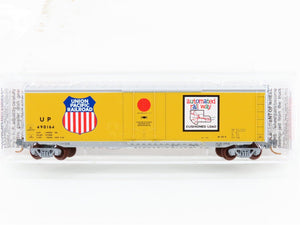 N Scale Micro-Trains MTL 38280 UP Union Pacific 50' Plug Door Box Car #490164