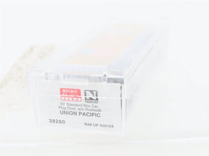 N Scale Micro-Trains MTL 38280 UP Union Pacific 50' Plug Door Box Car #490164