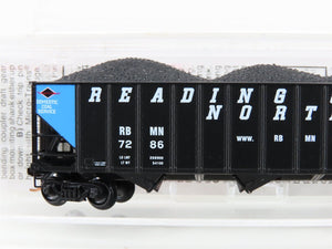 N Micro-Trains MTL 108080 RBMN Reading & Northern Railroad 3-Bay Hopper #7286