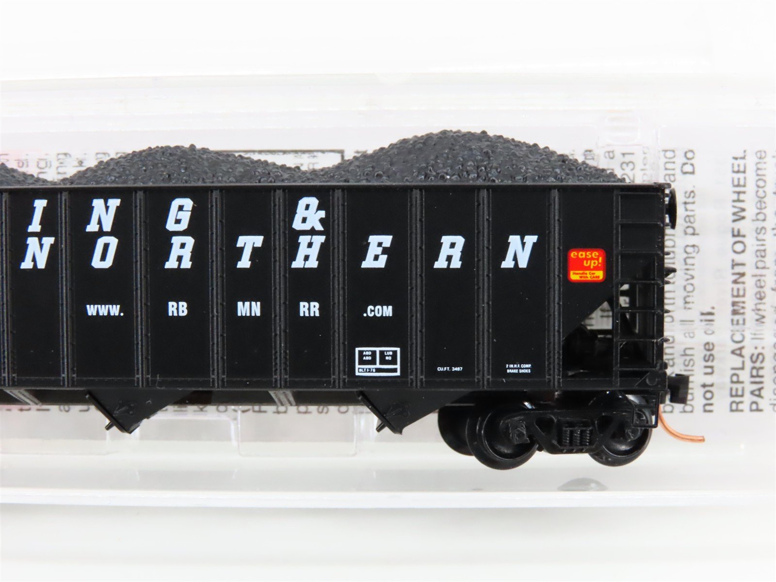 N Micro-Trains MTL 108080 RBMN Reading & Northern Railroad 3-Bay Hopper #7286