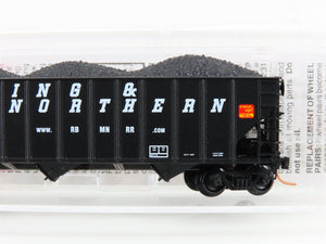 N Micro-Trains MTL 108080 RBMN Reading & Northern Railroad 3-Bay Hopper #7286