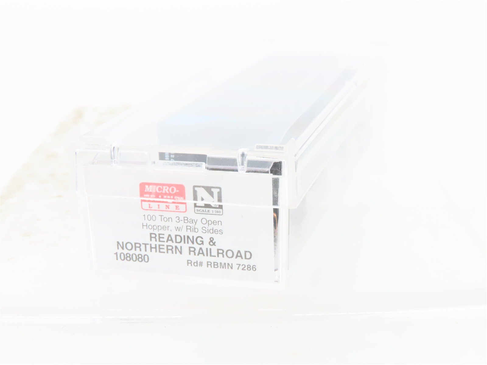N Micro-Trains MTL 108080 RBMN Reading & Northern Railroad 3-Bay Hopper #7286