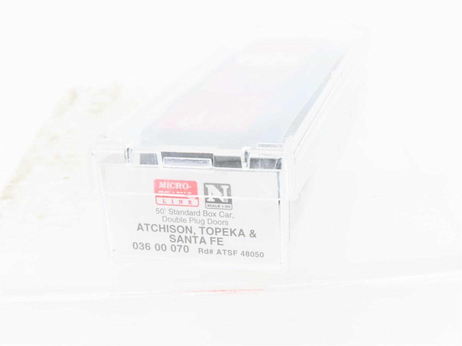 N Micro-Trains MTL 03600070 ATSF Santa Fe 50' Double Plug Doors Box Car #48050