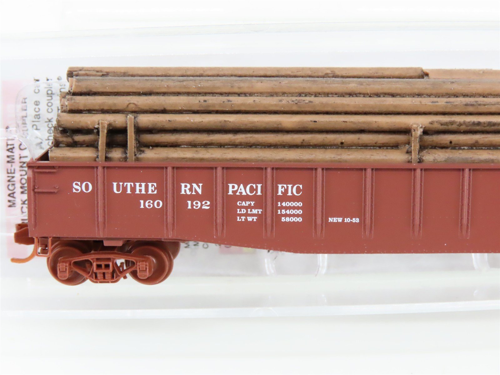 N Micro-Trains MTL 04600281 SP Southern Pacific 50' Gondola #160192 w/ Load