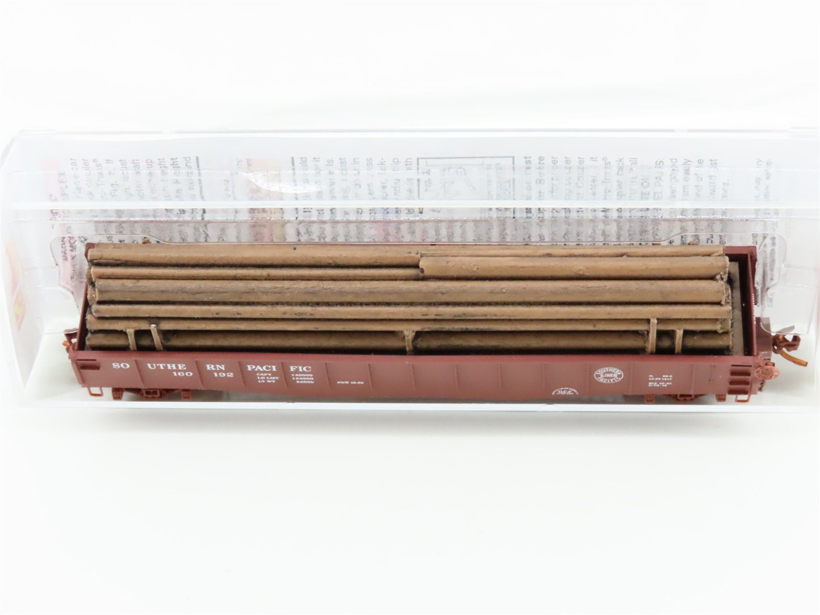 N Micro-Trains MTL 04600281 SP Southern Pacific 50' Gondola #160192 w/ Load
