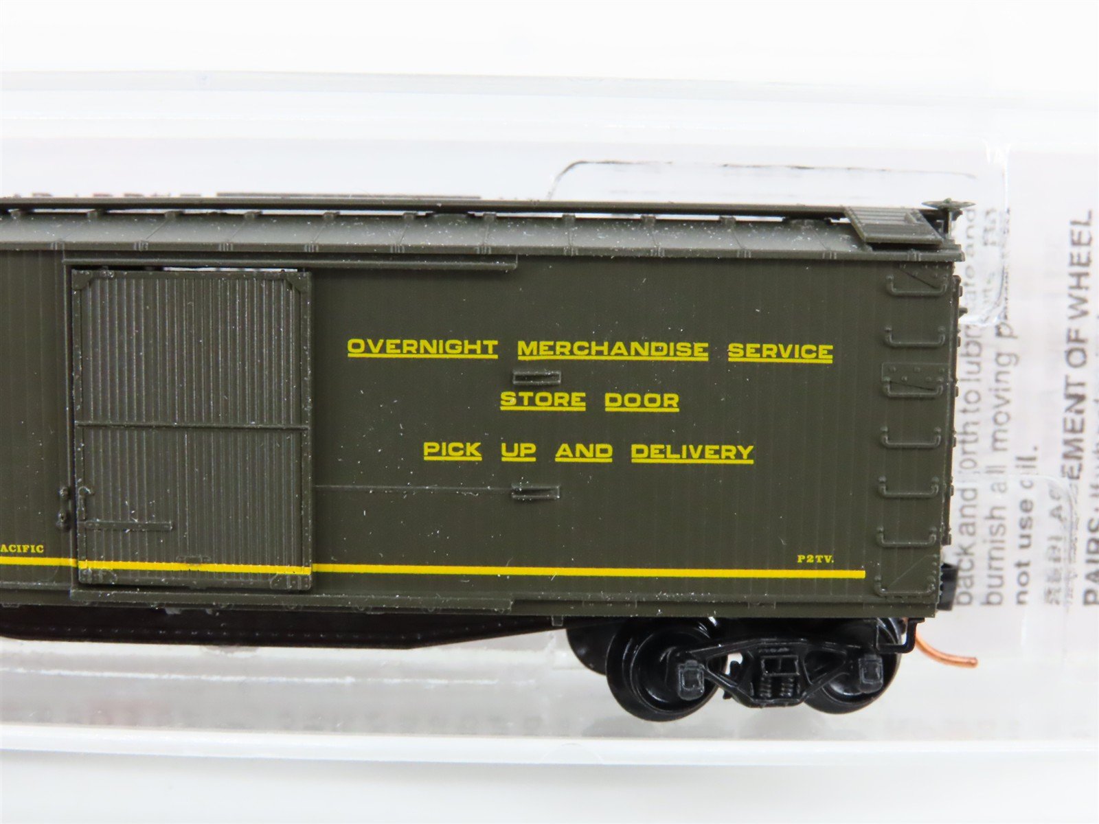 N Scale Micro-Trains MTL 39140 NWP North Western Pacific 40' Wood Box Car #1934