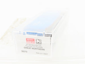 N Scale Micro-Trains MTL 38270 GN Great Northern Big Sky Blue 50' Box Car #36857