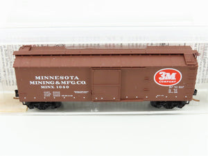 N Scale Micro-Trains MTL 39190 MINX Minnesota Mining & Mfg. 40' Box Car #1040