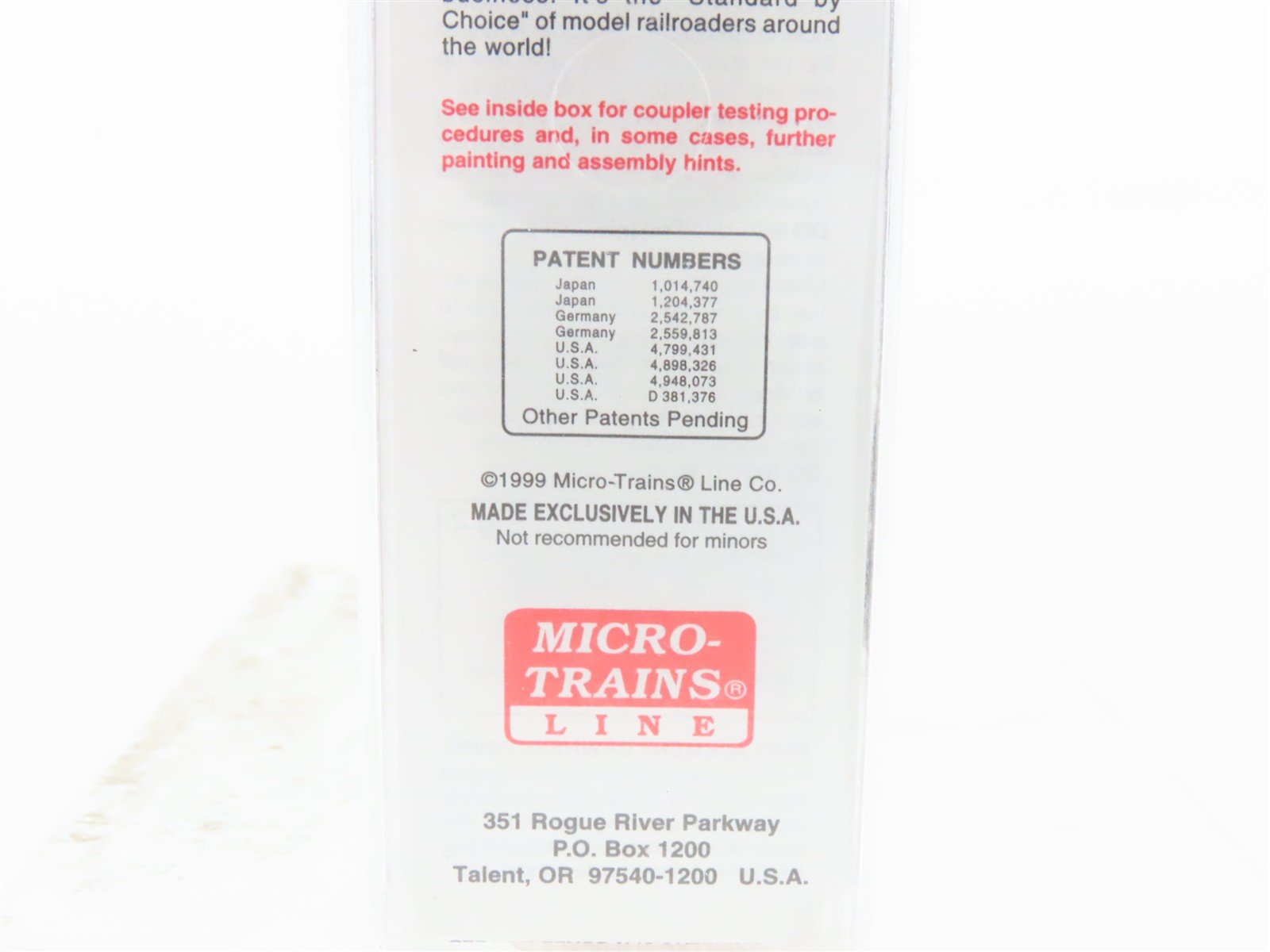 N Scale Micro-Trains MTL 39190 MINX Minnesota Mining & Mfg. 40' Box Car #1040