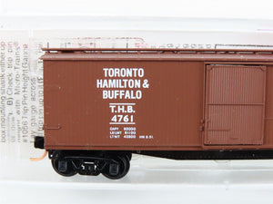 N Scale Micro-Trains MTL 39220 THB Toronto Hamilton & Buffalo 40' Box Car #4761