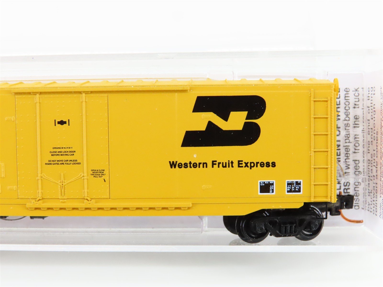 N Scale Micro-Trains MTL 03800162 BN Western Fruit Express 50' Box Car #745455
