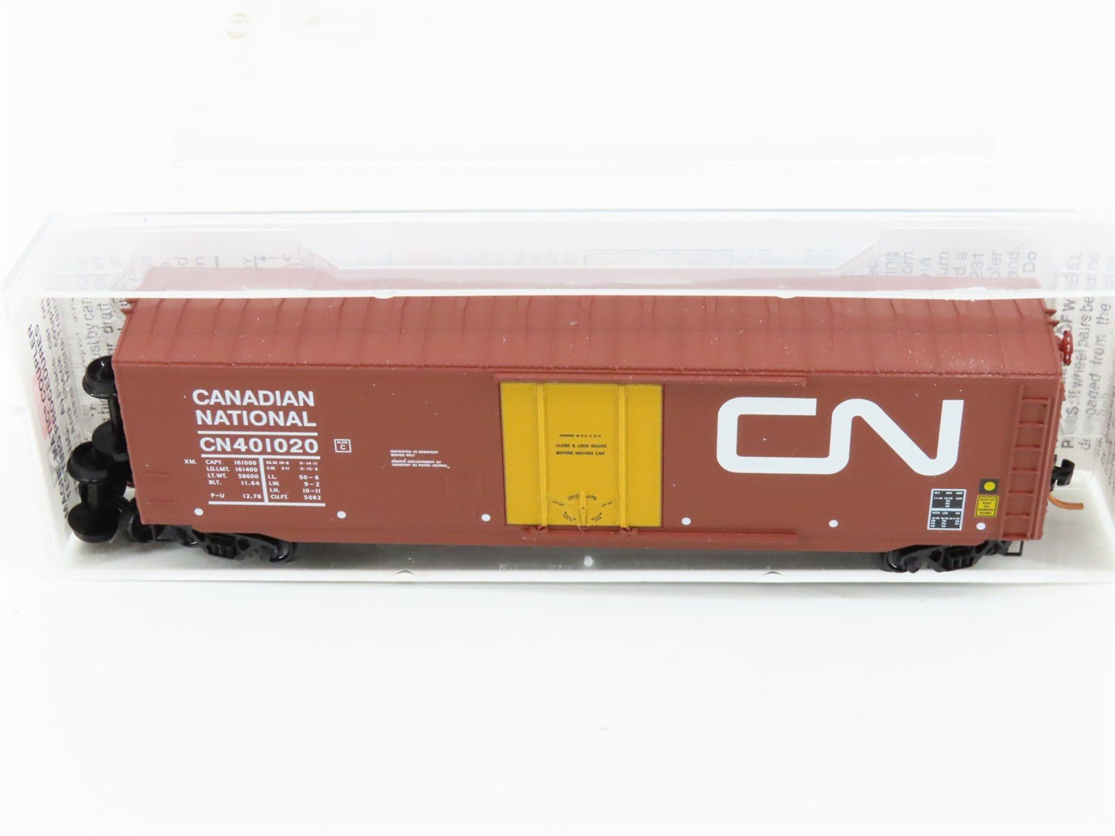 N Scale Micro-Trains MTL 38310 CN Canadian National 50' Box Car #401020