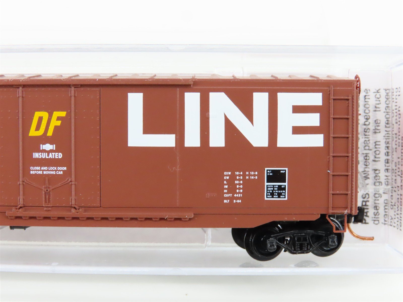 N Scale Micro-Trains MTL 03800400 SOO Line 50' Plug Door Box Car #176816