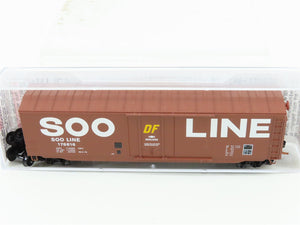 N Scale Micro-Trains MTL 03800400 SOO Line 50' Plug Door Box Car #176816