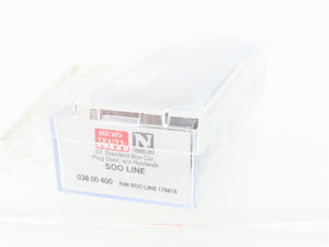 N Scale Micro-Trains MTL 03800400 SOO Line 50' Plug Door Box Car #176816
