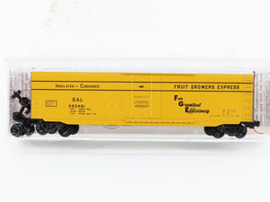 N Scale Micro-Trains MTL 03800380 SAL Fruit Growers Express 50' Box Car #593491