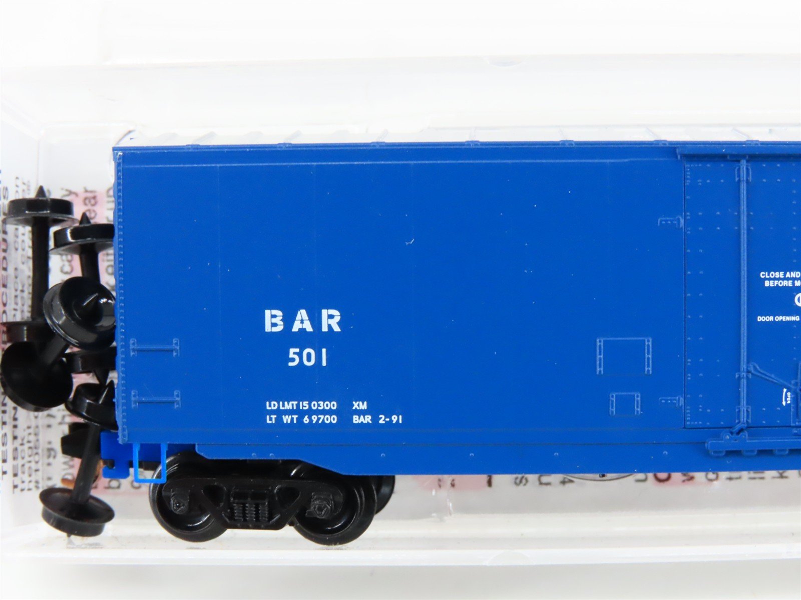 N Scale Micro-Trains MTL 03800390 BAR 