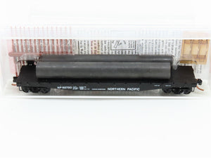 N Scale Micro-Trains MTL 04500250 NP Northern Pacific 50' Flat Car #62720 w/Load