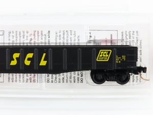 N Scale Micro-Trains MTL 105040 SCL Seaboard Coast Line 50' Gondola #130531
