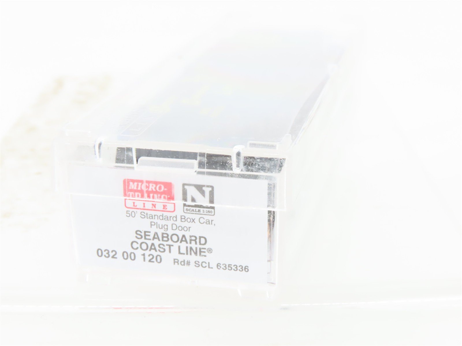 N Scale Micro-Trains MTL 03200120 SCL Seaboard Coast Line 50' Box Car #635336
