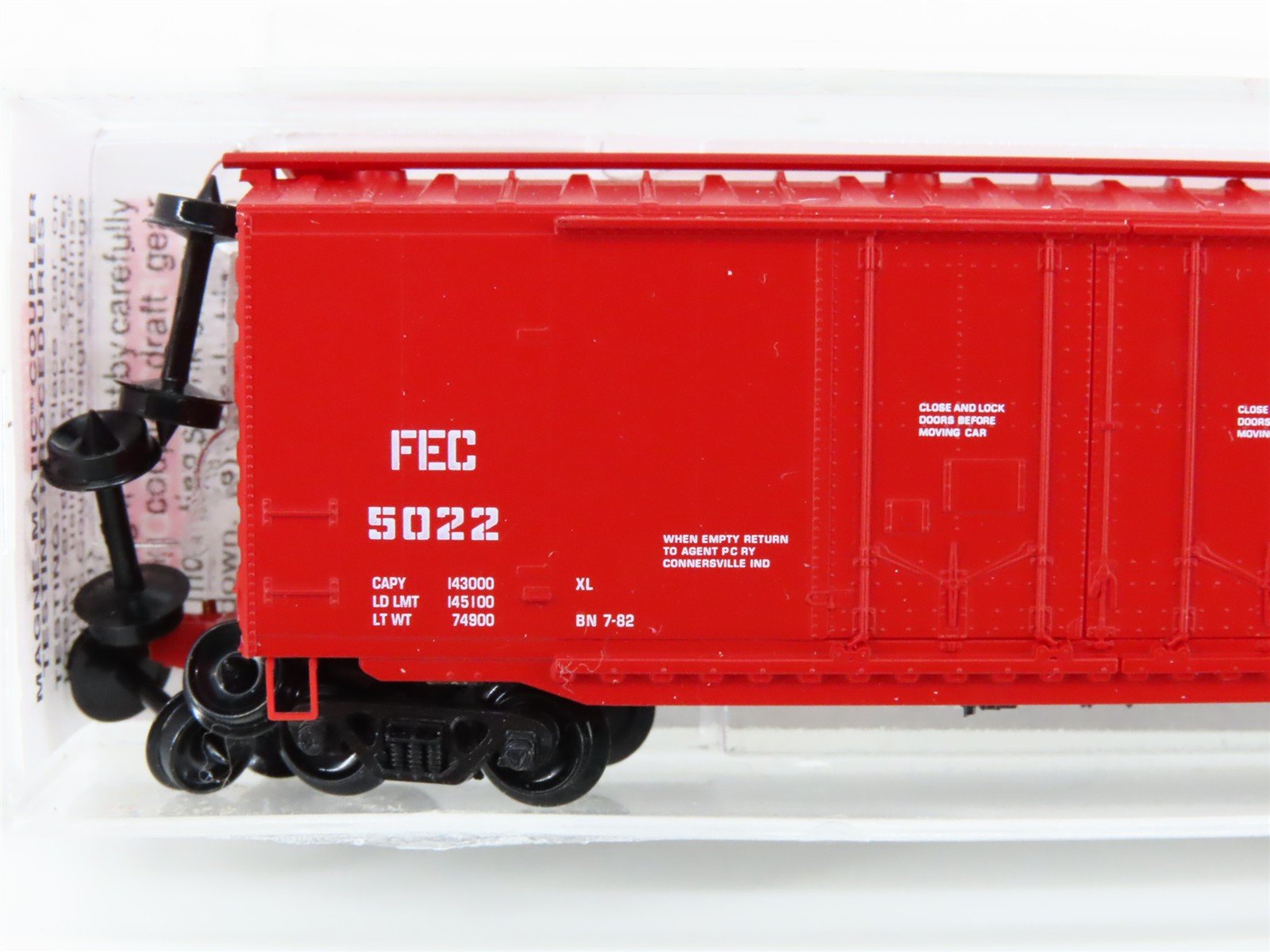 N Scale Micro-Trains MTL 03600060 FEC Florida East Coast 50' Box Car #5022