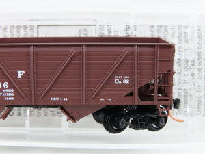 N Scale Micro-Trains MTL 57010 ATSF Santa Fe 2-Bay Open Hopper #180736