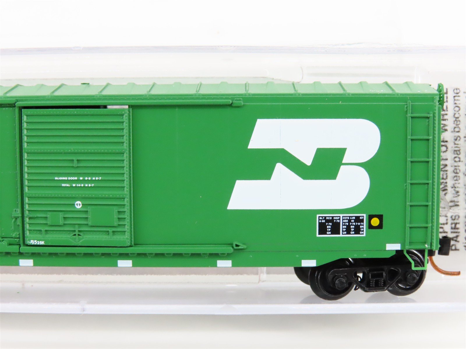 N Scale Micro-Trains MTL 07600090 BN Burlington Northern 50' Box Car #239541