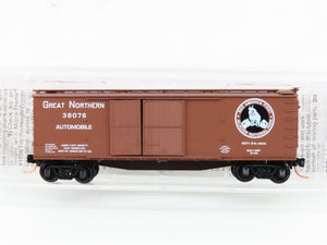 N Scale Micro-Trains MTL 41030 GN Glacier National Park 40' Box Car #38076