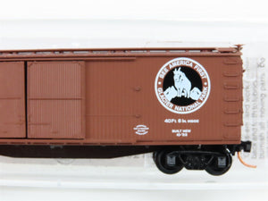 N Scale Micro-Trains MTL 41030 GN Glacier National Park 40' Box Car #38076