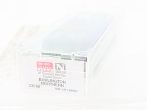 N Scale Micro-Trains MTL 23080 BN Burlington Northern 40' Box Car #198963