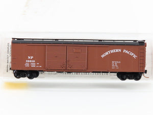 N Scale Micro-Trains MTL 79020 NP Northern Pacific 50' Wagon Top Box Car #39610