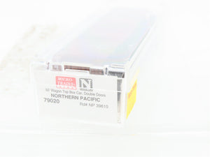 N Scale Micro-Trains MTL 79020 NP Northern Pacific 50' Wagon Top Box Car #39610