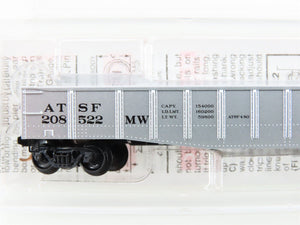 N Scale Micro-Trains MTL 105060 ATSF Santa Fe 50' Fixed End Gondola #208522 MW
