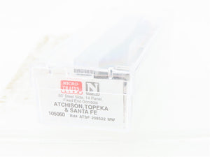 N Scale Micro-Trains MTL 105060 ATSF Santa Fe 50' Fixed End Gondola #208522 MW