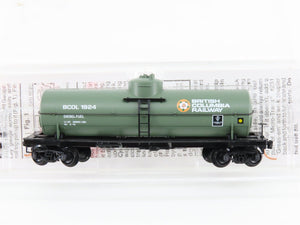 N Scale Micro-Trains MTL 65530 BCOL British Columbia Single Dome Tank Car #1924