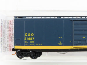 N Scale Micro-Trains MTL 03100075 C&O The Chessie Route 50' Box Car #21457