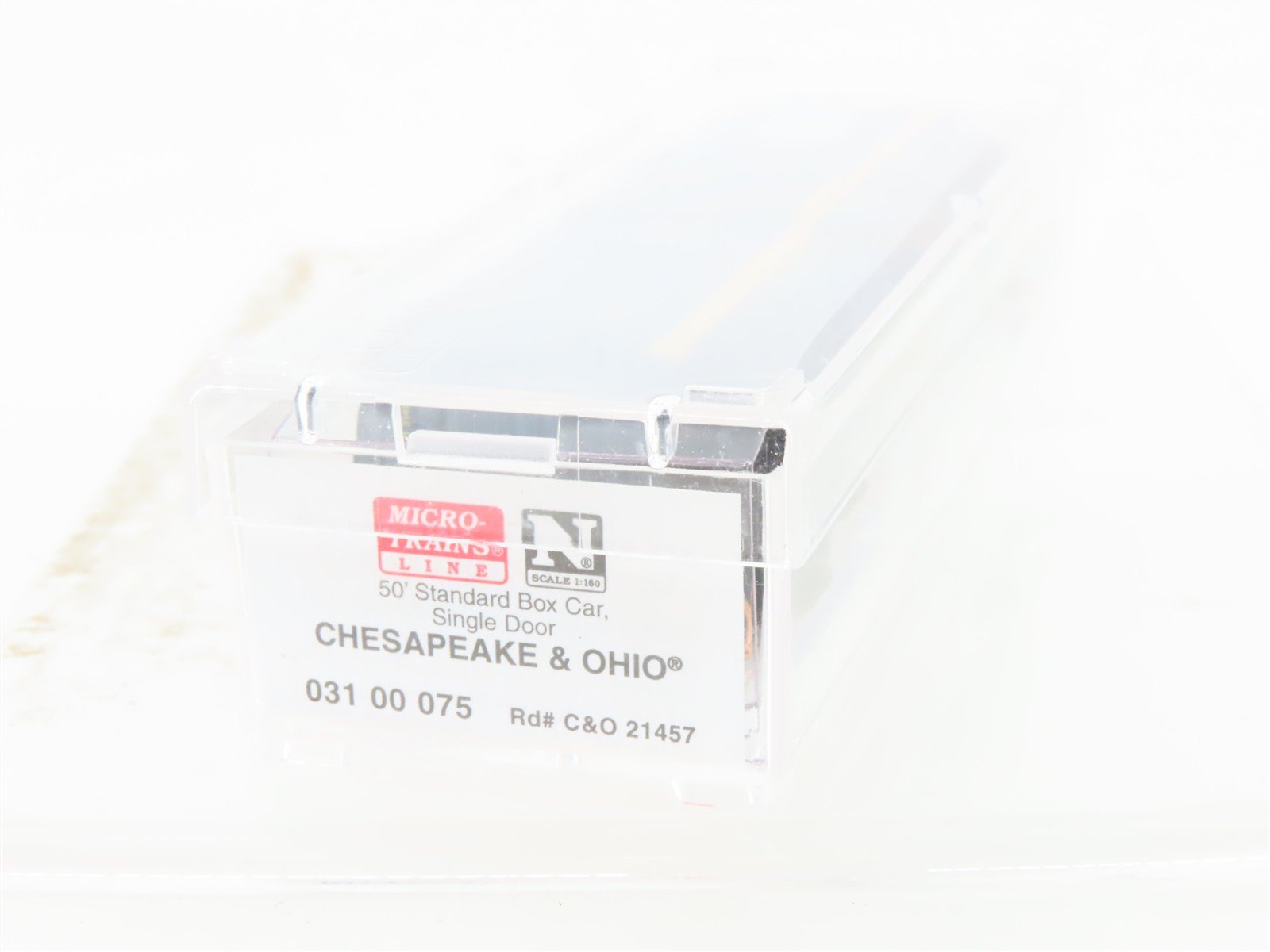 N Scale Micro-Trains MTL 03100075 C&O The Chessie Route 50' Box Car #21457