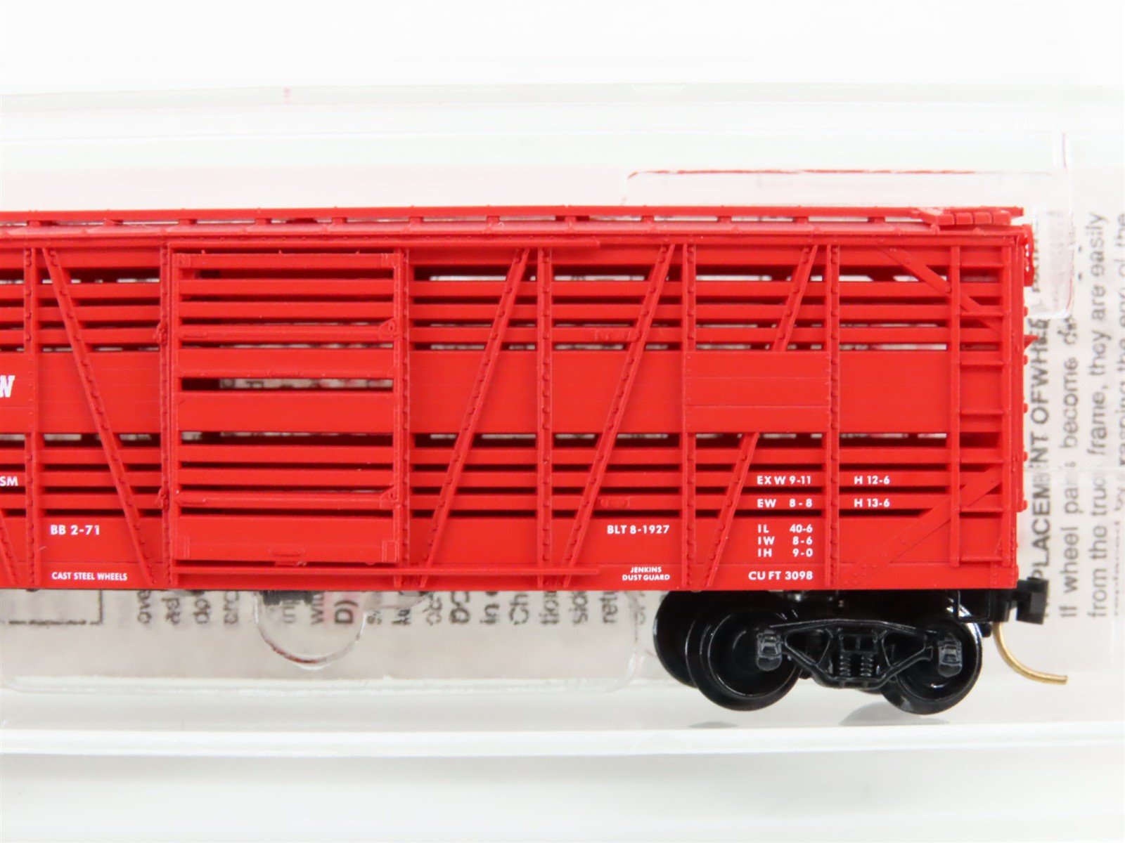 N Scale Micro-Trains MTL 35020 GN Great Northern 40' Despatch Stock Car #55256