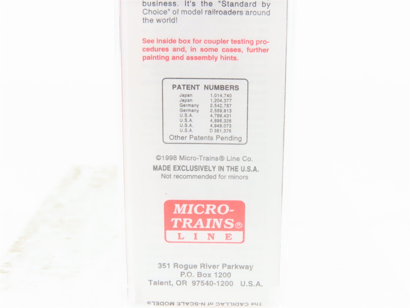 N Scale Micro-Trains MTL 35020 GN Great Northern 40' Despatch Stock Car #55256