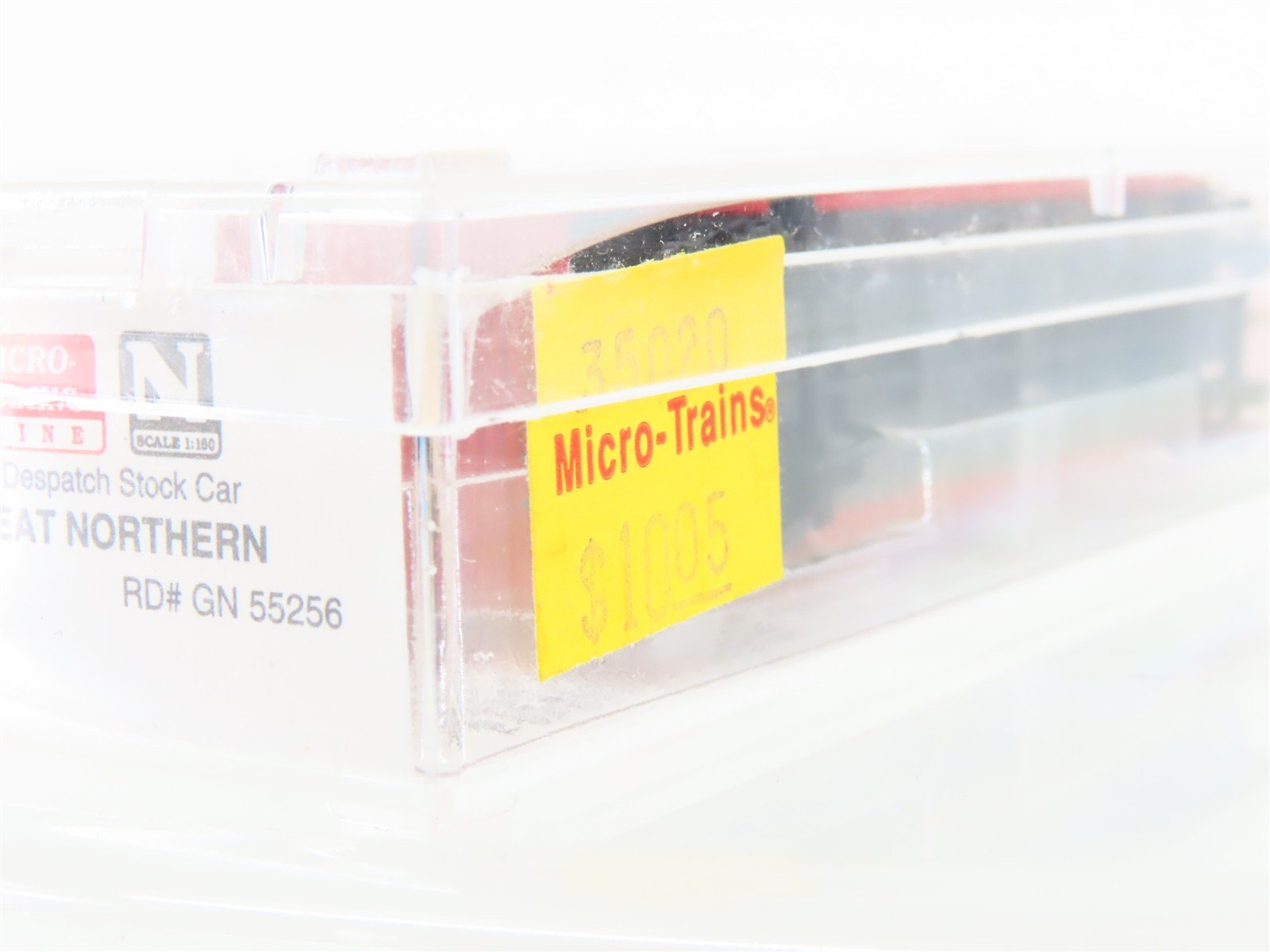 N Scale Micro-Trains MTL 35020 GN Great Northern 40' Despatch Stock Car #55256