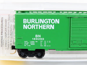 N Scale Micro-Trains MTL 20306/3 BN Burlington Northern 40' Box Car #189290