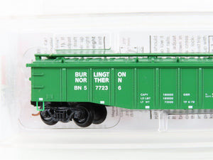 N Micro-Trains MTL 10600250 BN Burlington Northern 50' Covered Gondola #577236