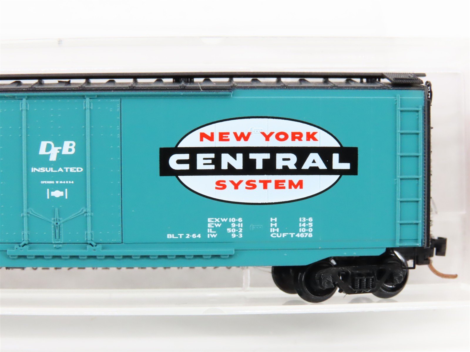 N Scale Micro-Trains MTL 32250 NYC New York Central 50' Plug Door Box Car #78926