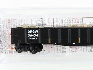 N Scale Micro-Trains MTL 10500141 D&RGW Rio Grande 50' Gondola #56454 w/ Load