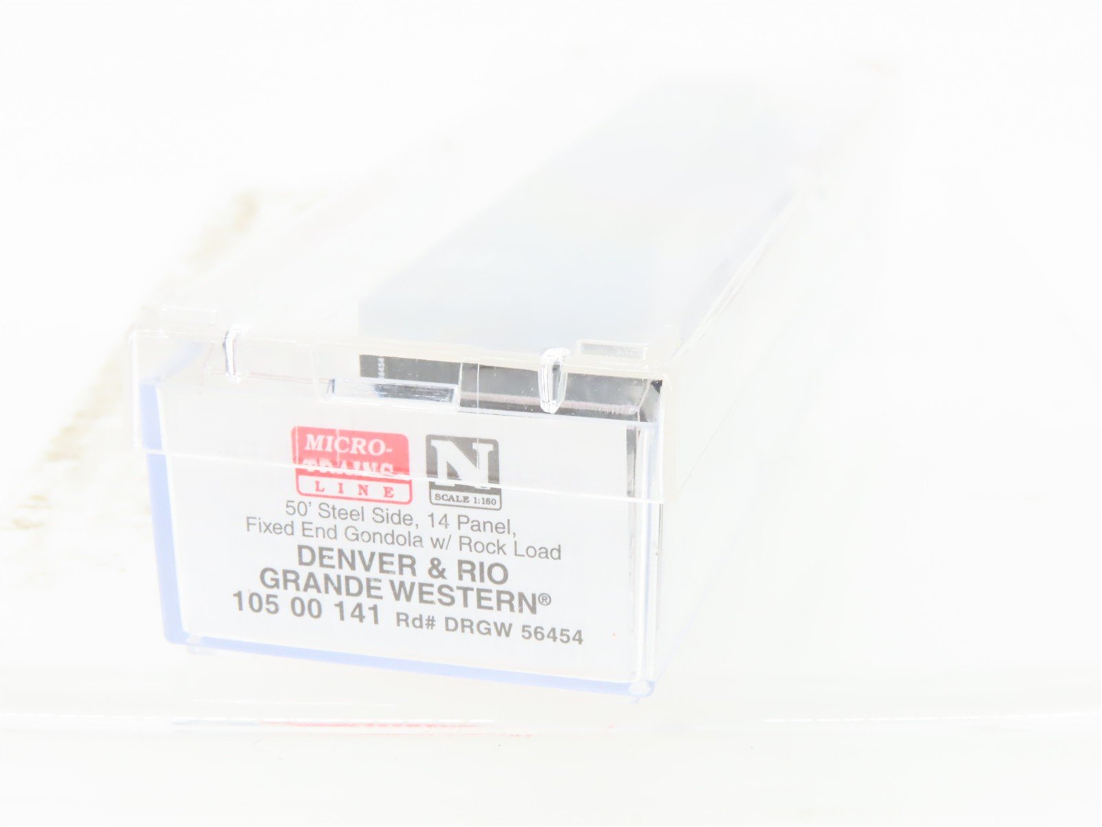 N Scale Micro-Trains MTL 10500141 D&RGW Rio Grande 50' Gondola #56454 w/ Load